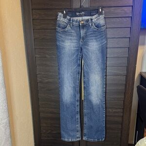 Wrangler Women's Classic Blue Straight Leg Jeans